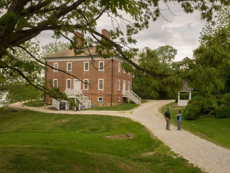 Tavern house at Historic London Town and Gardens, MD